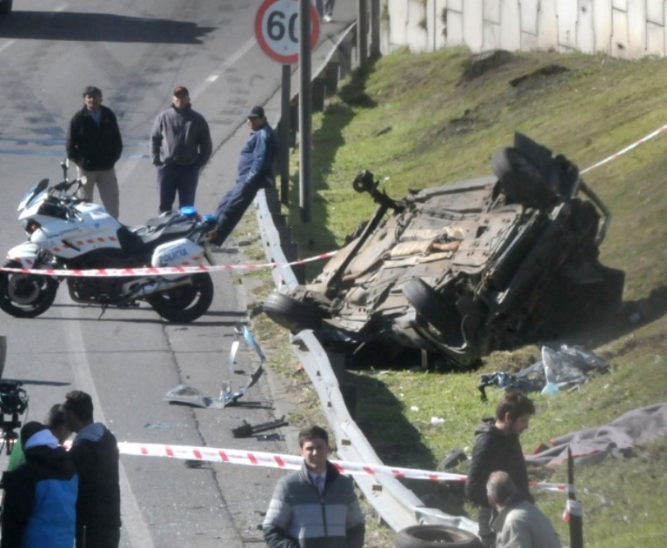 Un Muerto Y Tres Heridos Tras Un Choque Y Vuelco En La Panamericana