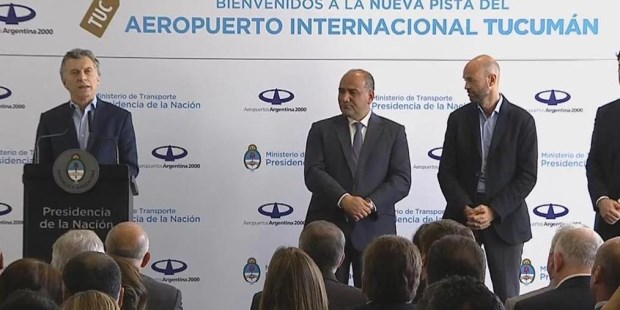 Macri: "Queremos una Argentina federal, donde las provincias se conecten con el mundo"