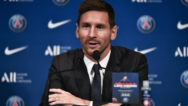 Messi fue presentado oficialmente en PSG: "Tengo las mismas ganas que cuando era un nene"