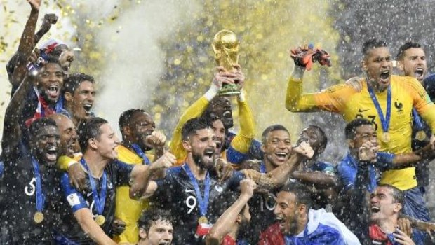 La Copa del Mundo en manos de Francia, el campeón reinante.