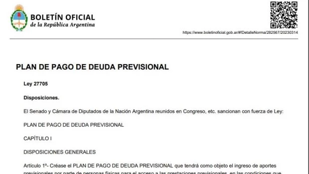 El Gobierno Promulgó La Ley De Moratoria Previsional Que Acerca A 800 ...