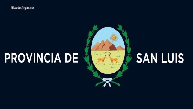 El escudo de San Luis y Juan Manuel de Rosas