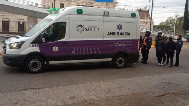 Ambulancia San Luis.