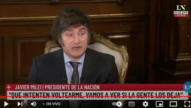 Milei Avisó Que Si El Congreso Rechaza El DNU Llamará A Una Consulta ...