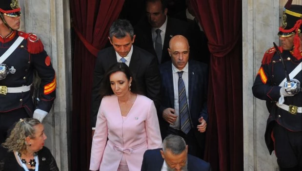 Villarruel señalö: Desde el Senado tratamos de generar el abrazo entre las provincias". Foto: Gustavo Carabajal.