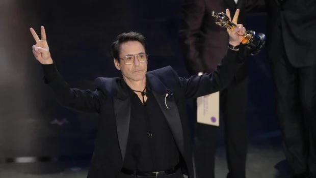 Robert Downey Jr. logró el primer Oscar de su Carrera