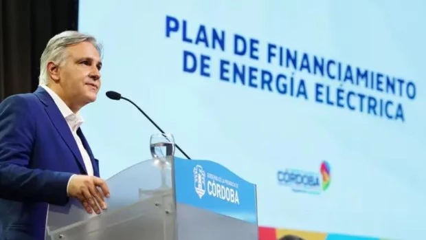 Llaryora anunció que el Banco de Córdoba dará planes en cuotas para pagar la luz