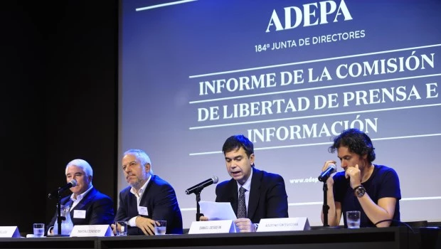 Durante su 184ª Junta de Directores, Adepa emitió su Informe semestral de Libertad de Prensa.