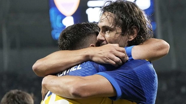 Con un doblete de Cavani, Boca goleó a Central Norte y avanzó en la Copa Argentina