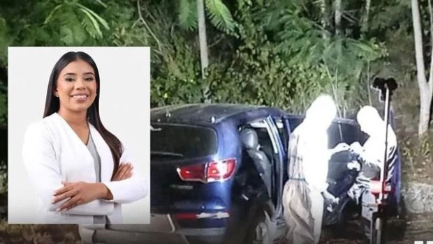 Brigitte García y uno de sus colaboradores, Jairo Loor, fueron encontrados en el interior de un vehículo sin signos vitales y con heridas por impacto de arma de fuego.