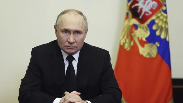 Putin asocia a Ucrania con en el atentado yihadista de Moscú