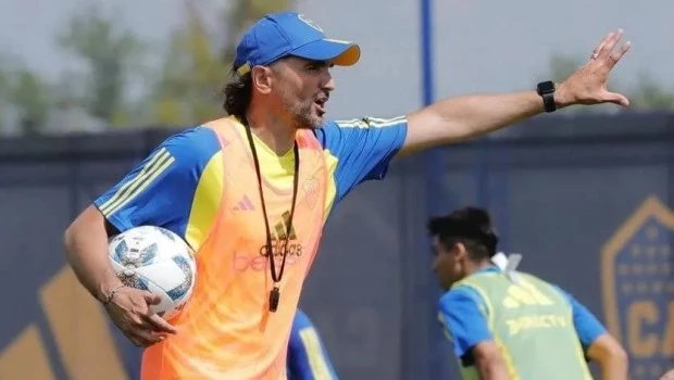 Diego Martínez paró un Boca alternativo para el debut en la Sudamericana