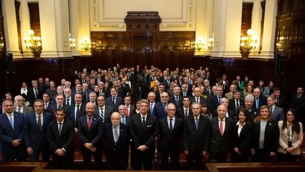 Representantes judiciales de todos los sectores se mostraron juntos al conmemorar el 30° aniversario de la Reforma Constitucional