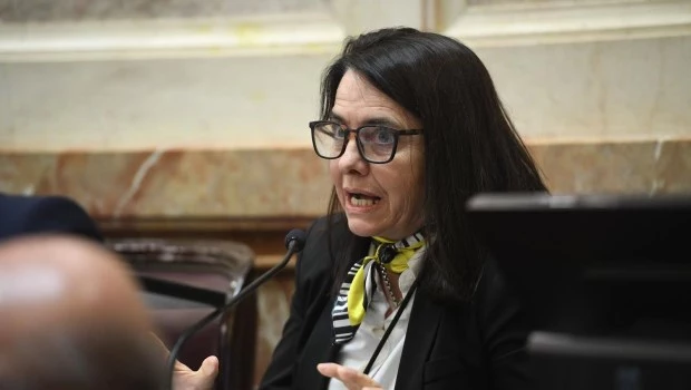 la senadora Carmen Álvarez Rivero.