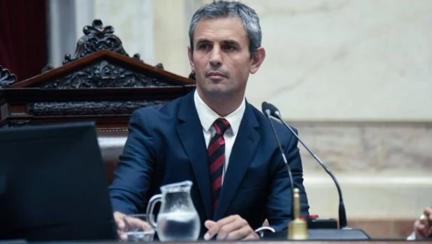 El presidente de la Cámara de Diputados, Martín Menem.