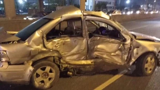 Un hombre murió al salir despedido de su auto tras un choque múltiple en la Panamericana