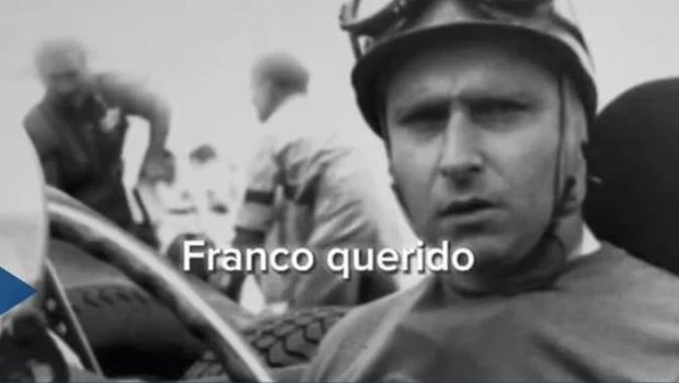 La inteligencia artificial creó un mensaje de Juan Manuel Fangio para Franco Colapinto