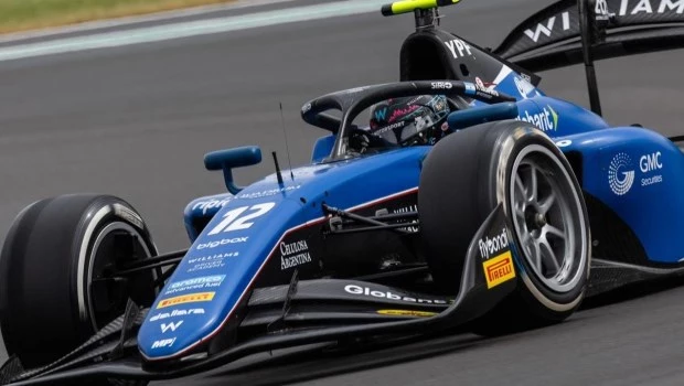 En un fin de semana soñado, Colapinto terminó cuarto en la F2 en Silverstone