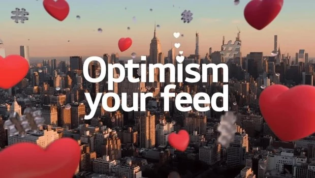 Algoritmos, contenidos y nichos: la campaña de LG por un feed más optimista