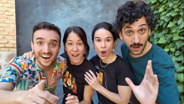 Emiliano Dionisi, Lucía Baya Casal, Julia Gárriz y Ramiro Delgado, protagonistas de ‘Sueño’.