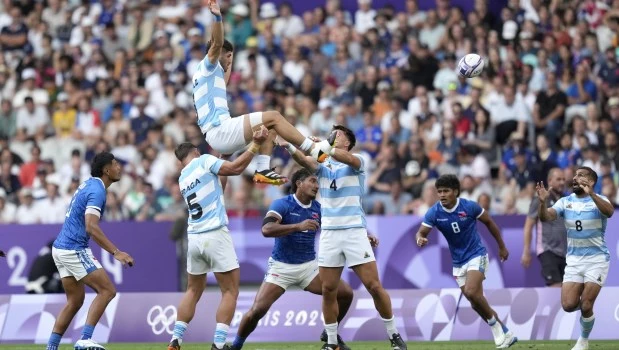 Los Pumas Seven le ganaron a Samoa y se instalaron en los cuartos de final de los Juegos Olímpicos