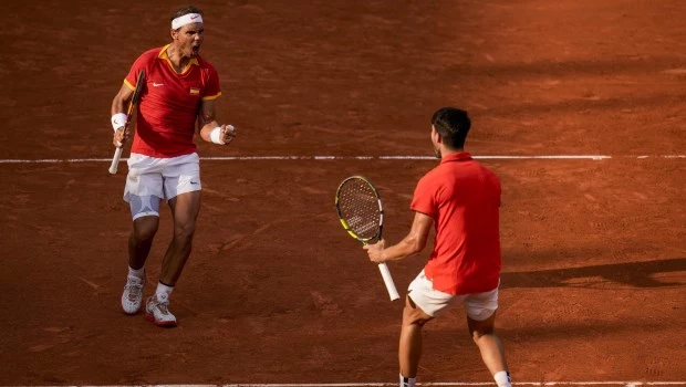 Nadal y Alcaraz quedaron a un paso de las medallas