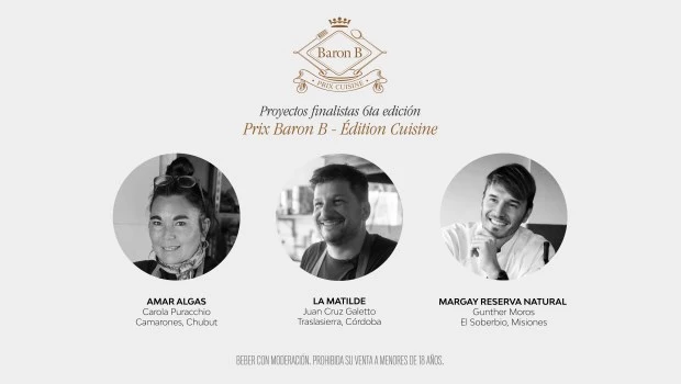 Finalistas del Prix Baron B Édition Cuisine