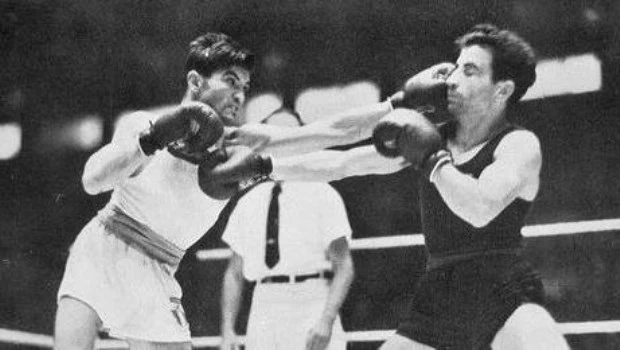 Londres 1948: pega Pascual Pérez, el único campeón olímpico y mundial del boxeo argentino.