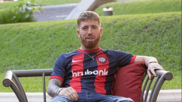 Muniain fue presentado como nuevo futbolista de San Lorenzo