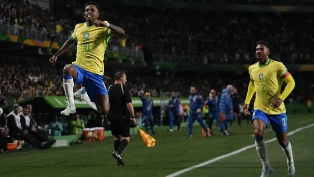 Un gol de Rodrygo le dio a Brasil el triunfo sobre un difícil Ecuador