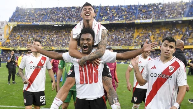 Un River alternativo festejó frente a Boca en la Bombonera