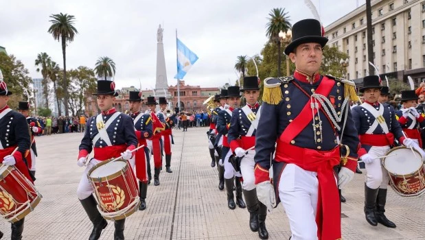 Las gestas militares, de las campañas de San Martín a Malvinas, inspiran algunos de los mejores pasajes de la obra.