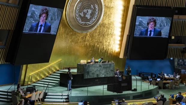 El presidente Milei en la ONU, en Brasilia, el magnate Musk