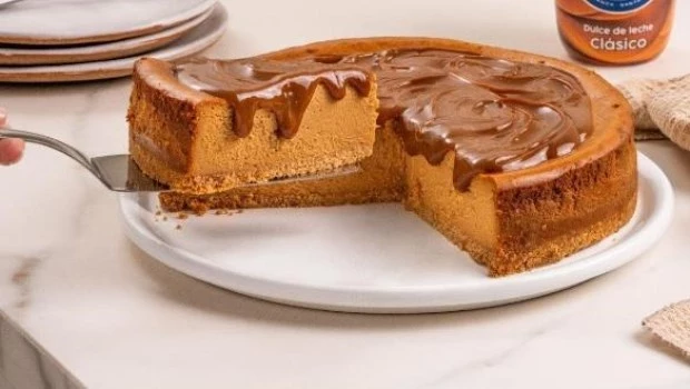 Un cheesecake especial por el Día del Dulce de Leche