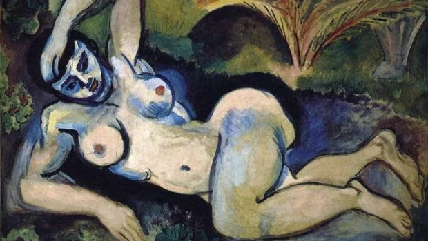 ‘Desnudo azul (Recuerdo de Biskra)’ de Pablo Picasso.