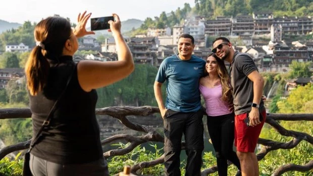 Turistas internacionales exploran el interior aprovechando la campaña "Viaje por China": 