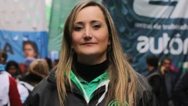 Mercedes Cabezas, secretaria general de ATE Nacional.