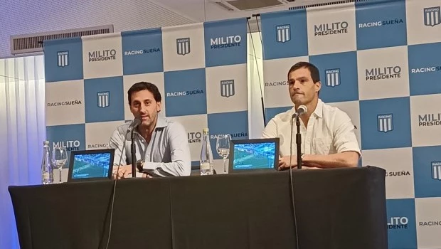 Milito presentó a Saja como su posible director deportivo en Racing y confirmó a Costas para el 2025