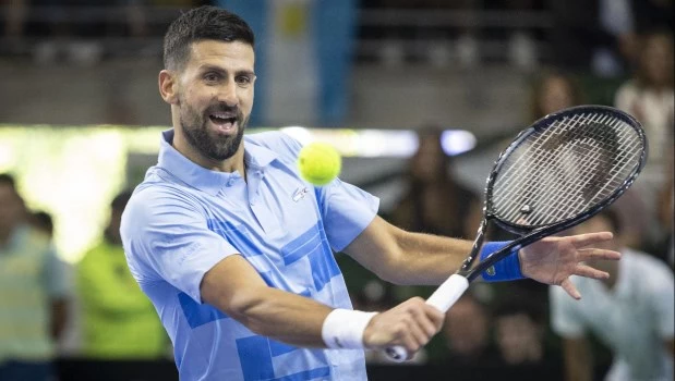 Novak Djokovic, una leyenda en plena vigencia, paseó su tenis por Buenos Aires.