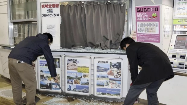 Un sismo de 6,7 sacude el suroeste de Japón y activa alertas de tsunami