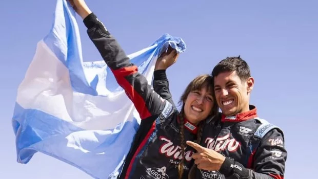 Cavigliasso campeón en la categoría Challenger en el Dakar