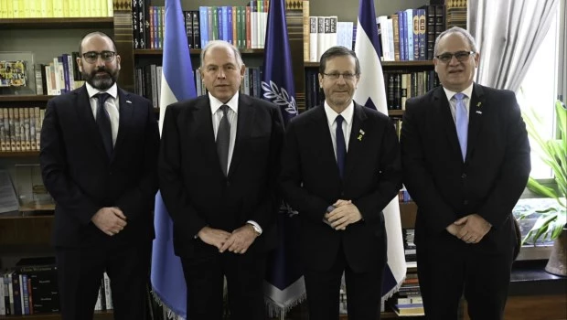 Werthein se reunió con el presidente de Israel 