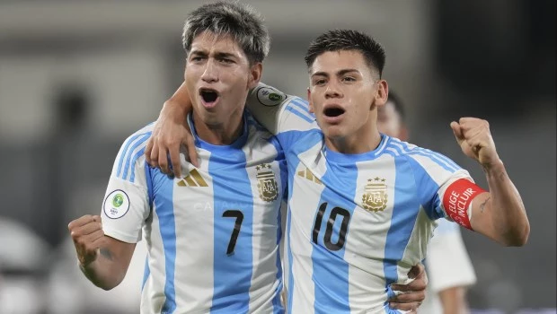 Sudamericano Sub 20: en un partido para el recuerdo, Argentina le ganó a Uruguay y dio un paso importante hacia el Mundial 