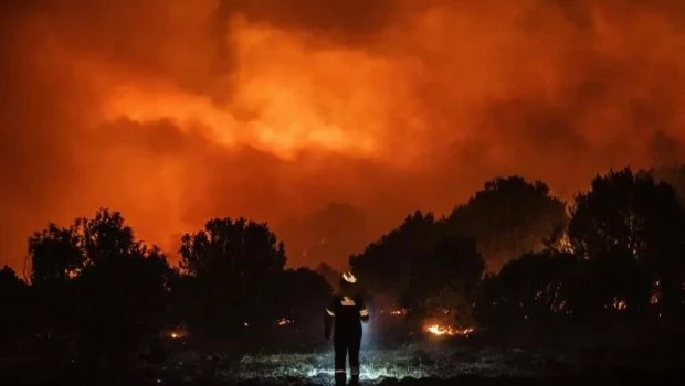 En Valle Magdalena, el fuego superó las 22.000 hectáreas