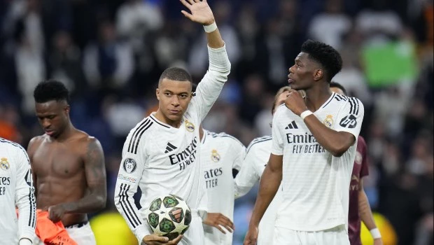 Real Madrid le ganó al Manchester City con tres goles de Mbappé