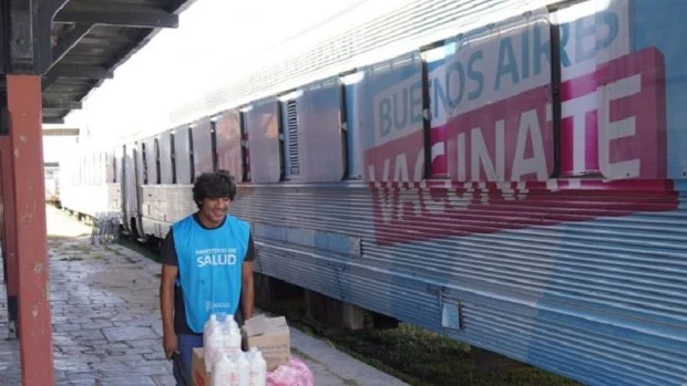 El tren sanitario brindará atención a damnificados por el temporal 