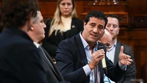 Duro cruce entre los senadores radicales Lousteau y Abad