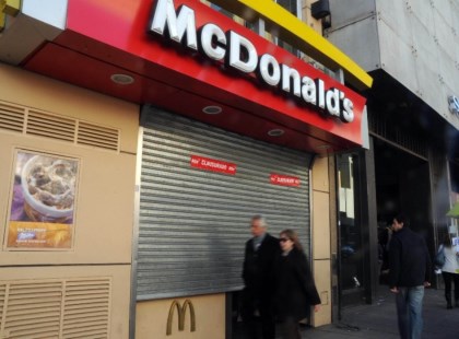 Clausuraron tres locales de McDonald´s en La Plata 