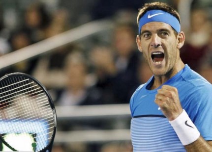 Del Potro prolonga su buen momento y avanza a semifinales