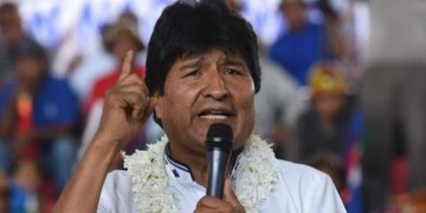 Evo Morales.